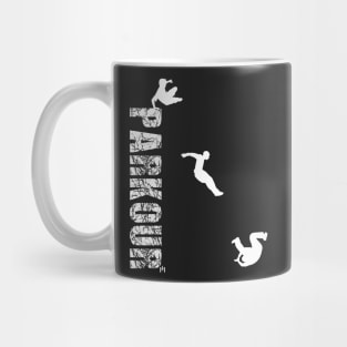 Parkour - jump roll Mug